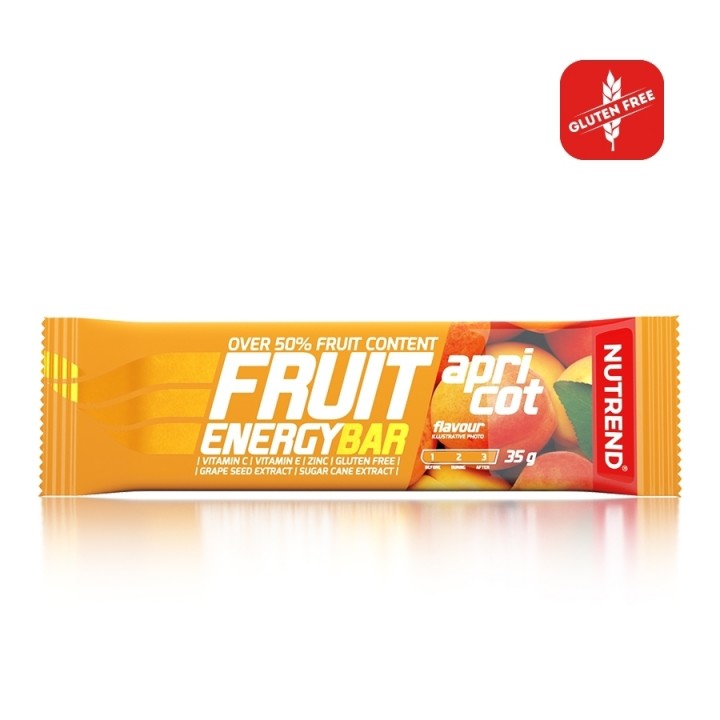 Energy Fruit BAR - energiabatoon 35g,  gluteenivaba