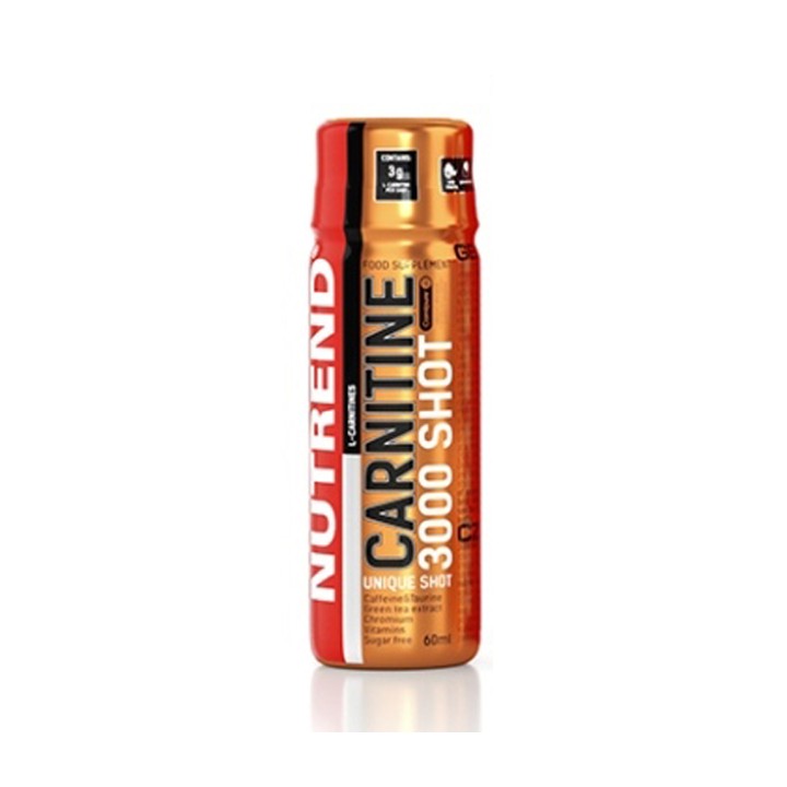 Nutrend CARNITINE 3000 SHOT 60 ml, maasikas Nutrend CARNITINE 3000 SHOT 60 ml, maasikas