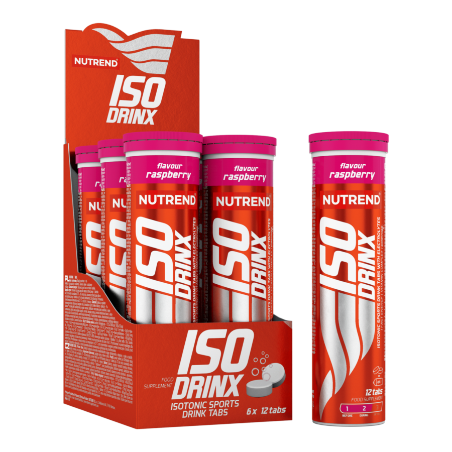 Nutrend Isodrinx Spordijoogi Tabletid 12tk Vaarikas