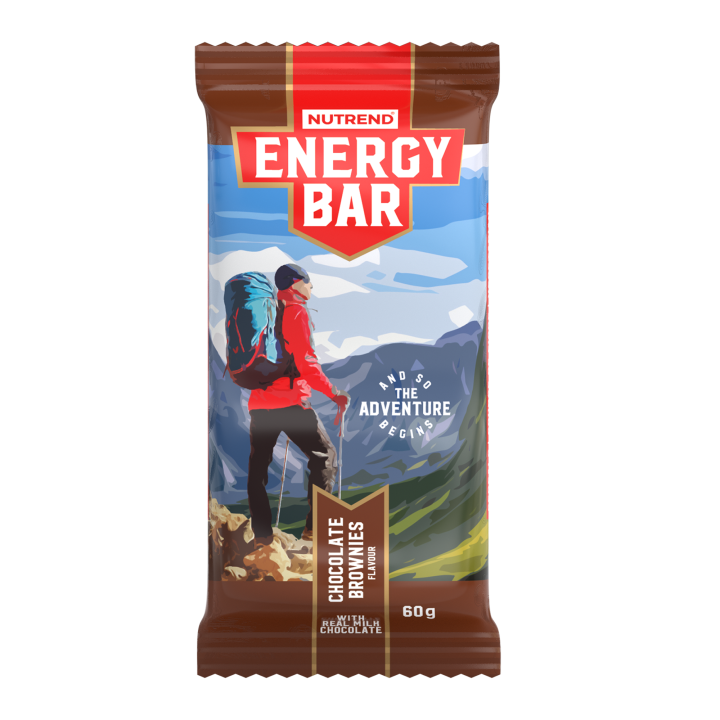 Nutrend Energy Bar Šokolaadibrownie 60 g