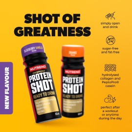 Nutrend Protein shot, 60 ml Mustika Vanilli