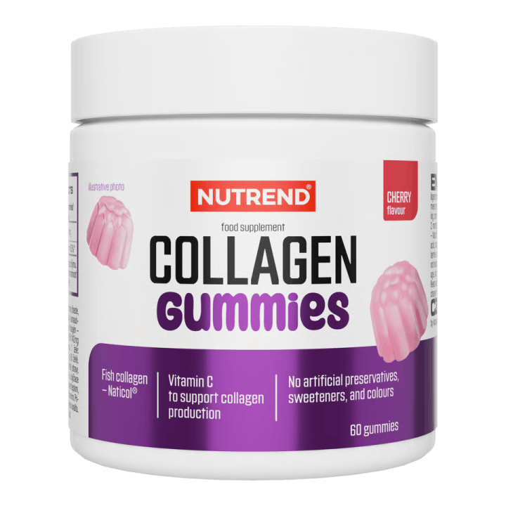 Nutrend Collagen Gummies Cherry, 60 Gummies