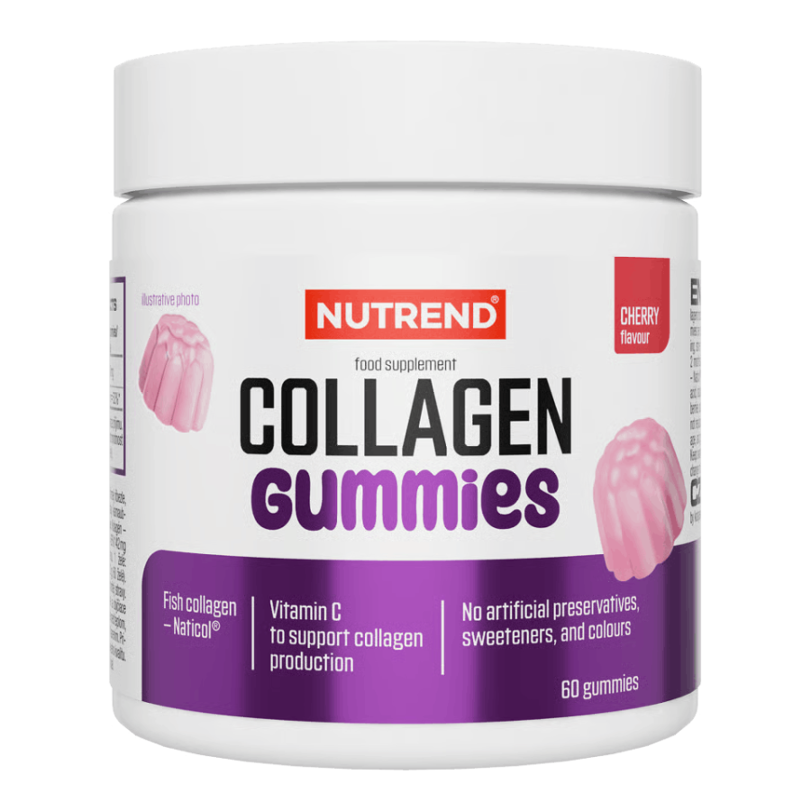 Nutrend Collagen Gummies Cherry, 60 Gummies