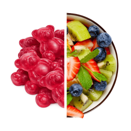 Nutrend Multivitamin Gummies Fruity, 60 gummies