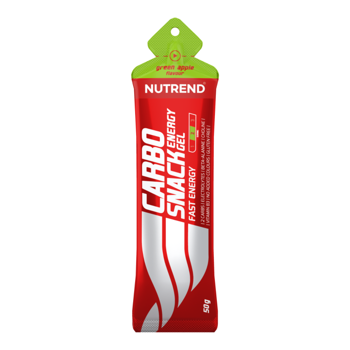 Nutrend energiageel CARBOSNACK 50g õun fooliumpake