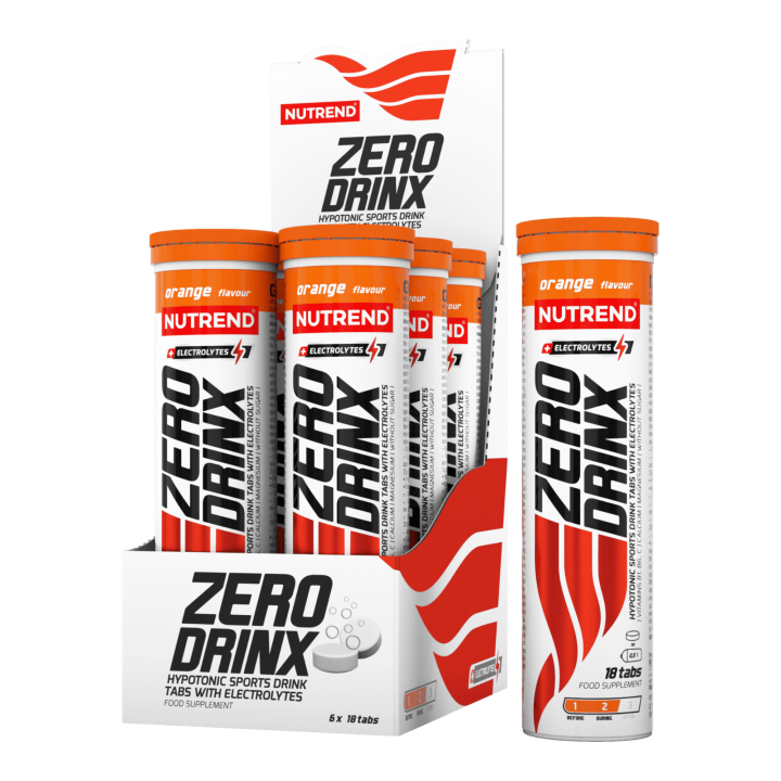 Nutrend Zerodrinx 18 tbl Apelsin