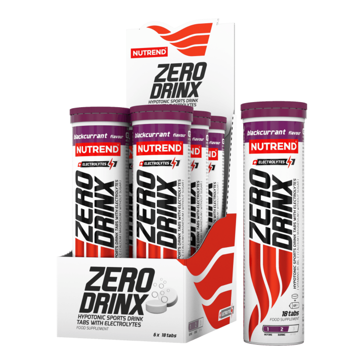 Nutrend Zerodrinx 18 tbl Mustsõstar