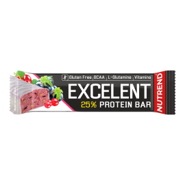 EXCELENT PROTEIINIBATOON 85g mustsõstar
