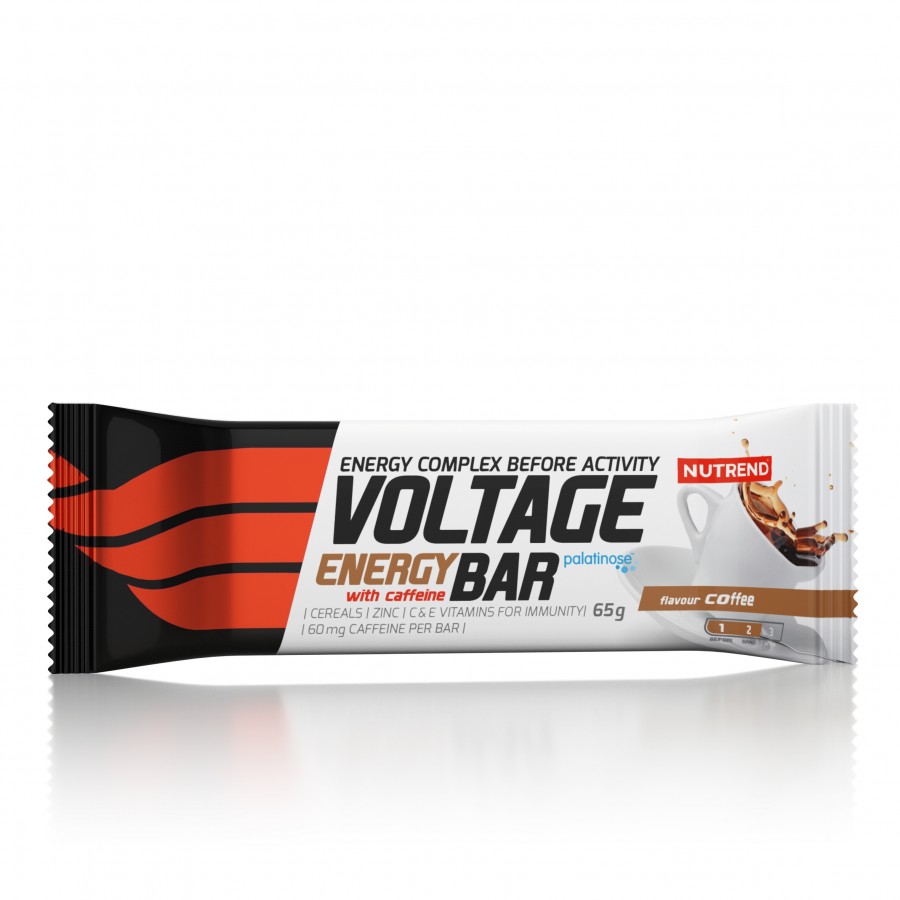 Nutrend VOLTAGE ENERGY CAKE KOFEIINIGA 65 g, kohvi