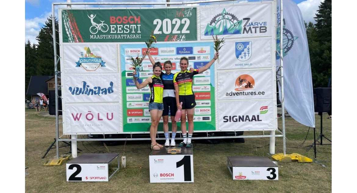  Spordipartner Racing Girls võidutses Kose 7 järve rattamaratonil